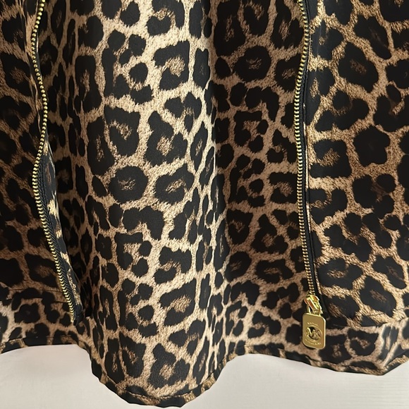 Michael kors long sleeve leopard blouse - Picture 3 of 6